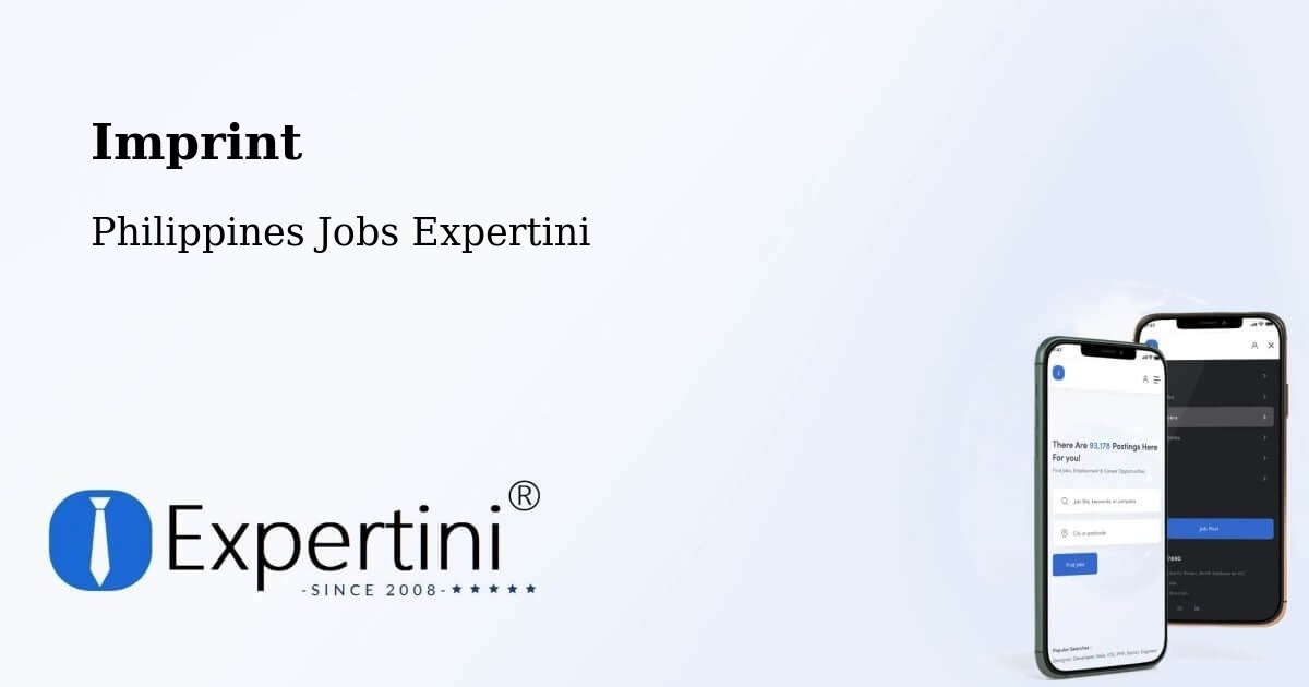 Imprint - Philippines Jobs Expertini